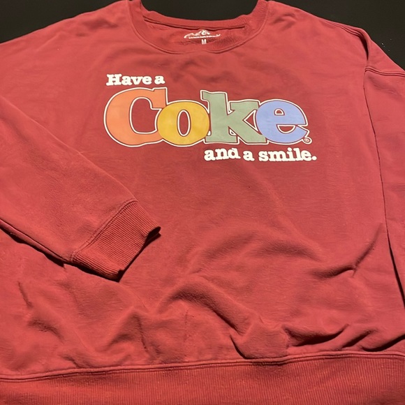 Coca-Cola sweatshirt - Picture 1 of 2